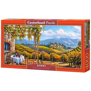 Castorland (C-400249) - "Weindorf" - 4000 Teile Puzzle