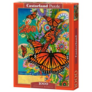 Castorland (C-103492) - David Galchutt: "Monarchen Falter" - 1000 Teile Puzzle
