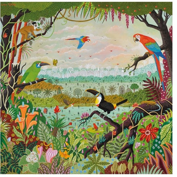 Puzzle Michele Wilson (Z86) - Alain Thomas: "Jungle" - 30 Teile Puzzle