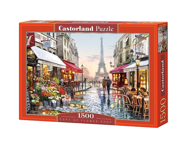 Castorland (C-151288) - Richard Macneil: "Blick auf den Eiffelturm" - 1500 Teile Puzzle