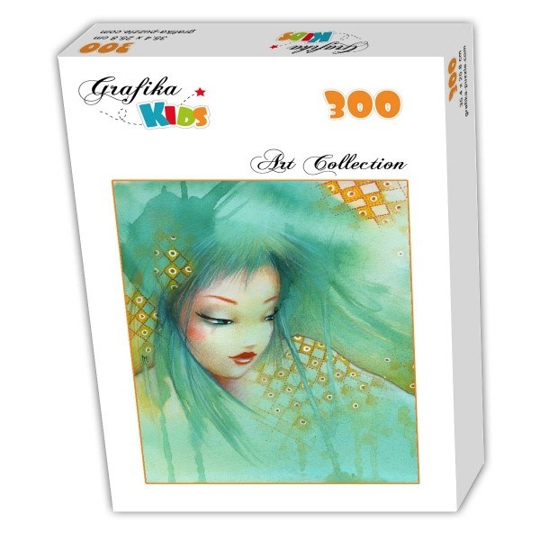 Grafika Kids (00729) - Misstigri: "Russian" - 300 Teile Puzzle