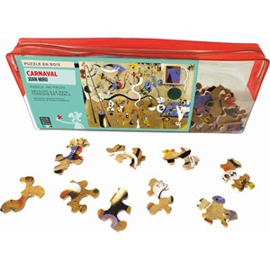 Puzzle Michele Wilson (W154-50) - Joan Miro: "Carnaval" - 50 Teile Puzzle