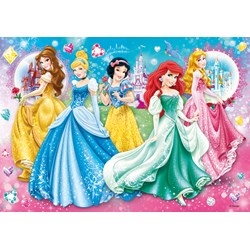 Clementoni (20077) - "Disney Princesses" - 104 Teile Puzzle