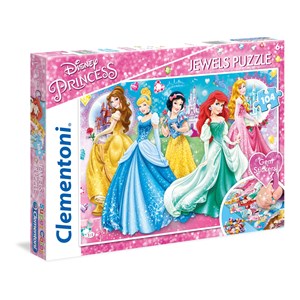 Clementoni (20077) - "Disney Princesses" - 104 Teile Puzzle