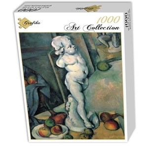Grafika (01292) - Paul Cezanne: "Stillleben mit Putto, 1895" - 1000 Teile Puzzle