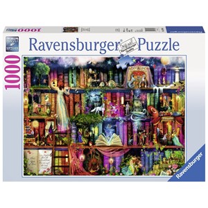 Ravensburger (19684) - Aimee Stewart: "Magische Märchenstunde" - 1000 Teile Puzzle