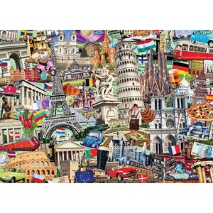 MasterPieces (71672) - "Best of Europe" - 1000 Teile Puzzle