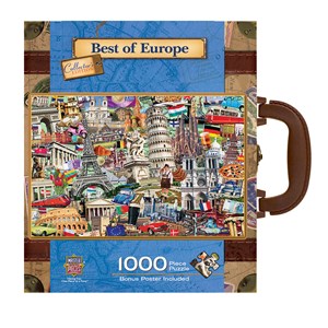 MasterPieces (71672) - "Best of Europe" - 1000 Teile Puzzle