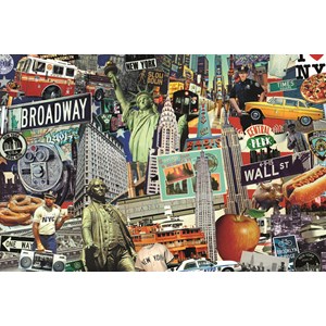Jumbo (18376) - "Best of… New York" - 1500 Teile Puzzle