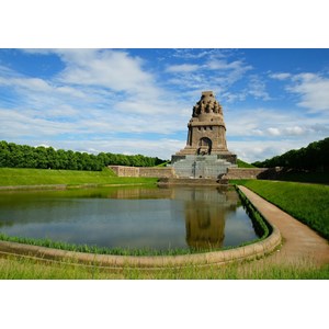 Grafika (02387) - "Völkerschlachtdenkmal, Leipzig, Germany" - 1000 Teile Puzzle