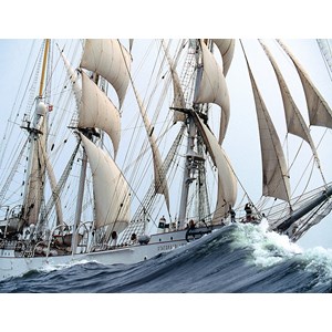 Ravensburger (16629) - "Statsraad Lehmkuhl" - 2000 Teile Puzzle