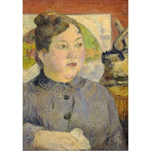 Grafika (01845) - Paul Gauguin: "Madame Alexandre Kohler, 1887-1888" - 1000 Teile Puzzle