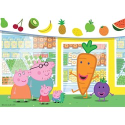 Jumbo (18470) - "Peppa Pig" - 12 24 35 50 Teile Puzzle