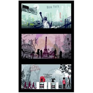 Ravensburger (16288) - "Künstlerische Städte" - 500 Teile Puzzle