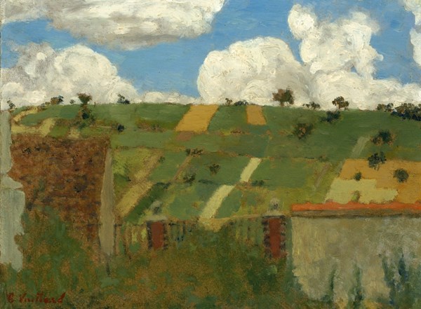 Grafika (01812) - Edouard Vuillard: "Landscape of the Ile-de-France, 1894" - 2000 Teile Puzzle