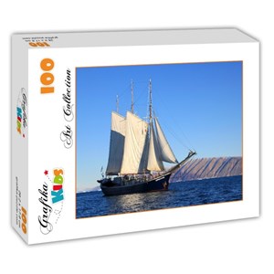 Grafika Kids (00609) - "Segelschiff" - 100 Teile Puzzle