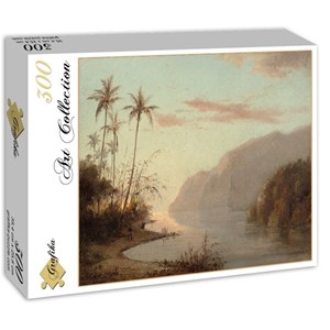 Grafika (02017) - Camille Pissarro: "Creek in St. Thomas, Virgin Islands, 1856" - 300 Teile Puzzle