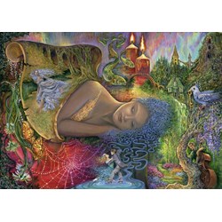 Grafika (T-00190) - Josephine Wall: "Dreaming in Color" - 1000 Teile Puzzle