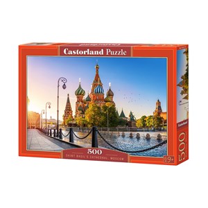 Castorland (B-52714) - "Basilius-Kathedrale, Moskau" - 500 Teile Puzzle