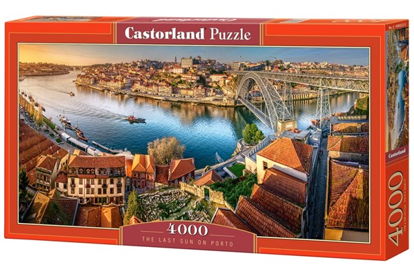 Castorland (C-400232) - "Panoramablick auf Porto" - 4000 Teile Puzzle