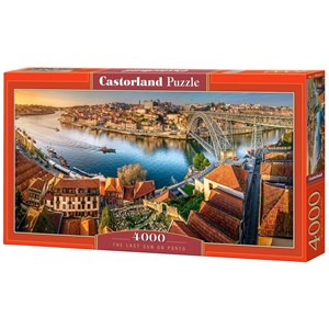 Castorland (C-400232) - "Panoramablick auf Porto" - 4000 Teile Puzzle