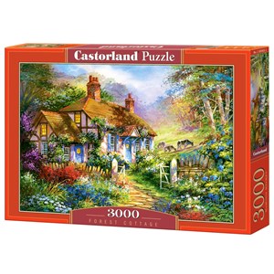 Castorland (C-300402) - "Das Waldhaus" - 3000 Teile Puzzle