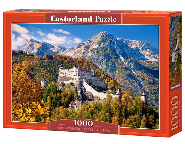 Castorland (C-103454) - "Festung Hohenwerfen in Österreich" - 1000 Teile Puzzle