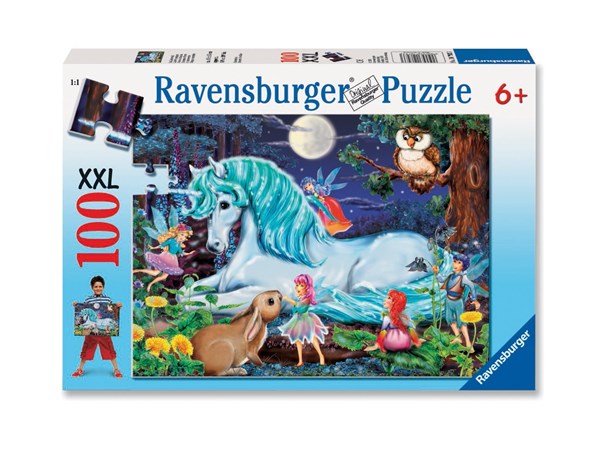 Ravensburger (10793) - "Im Zauberwald" - 100 Teile Puzzle