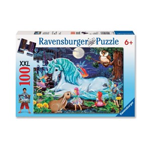 Ravensburger (10793) - "Im Zauberwald" - 100 Teile Puzzle