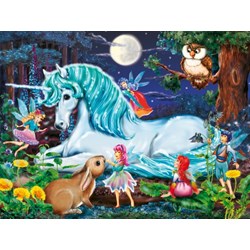 Ravensburger (10793) - "Im Zauberwald" - 100 Teile Puzzle