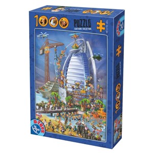 D-Toys (61218-CC12) - "Burj Al Arab" - 1000 Teile Puzzle