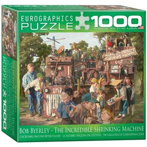 Eurographics (8000-0445) - Bob Byerley: "Die Schrumpfmaschine" - 1000 Teile Puzzle