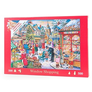 The House of Puzzles (3497) - "No.10, Window Shopping" - 500 Teile Puzzle