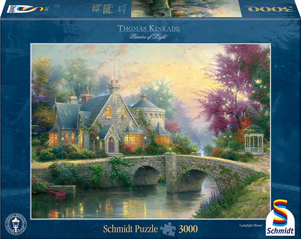 Schmidt Spiele (57463) - Thomas Kinkade: "Abendstimmung" - 3000 Teile Puzzle