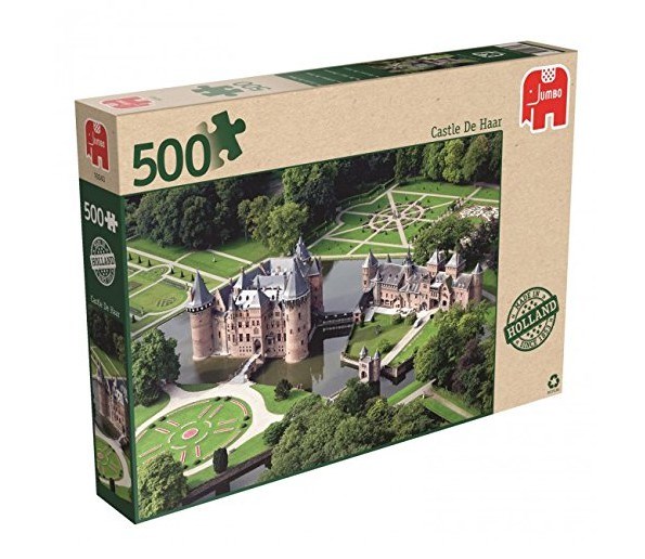 Jumbo (18343) - "Burganlage de Haar" - 500 Teile Puzzle