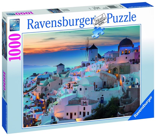 Ravensburger (19611) - "Abend über Santorini" - 1000 Teile Puzzle