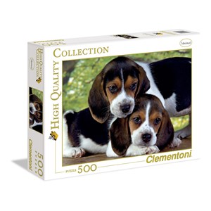 Clementoni (30289) - "Dicht Beieinander" - 500 Teile Puzzle