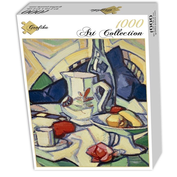 Grafika (01175) - Samuel John Peploe: "Still Life, 1913" - 1000 Teile Puzzle