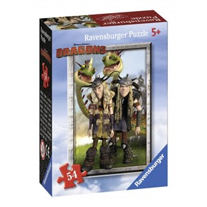 Ravensburger (72614-09436-1) - "Dragons" - 54 Teile Puzzle
