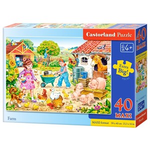 Castorland (B-40087) - "Bauernhof" - 40 Teile Puzzle
