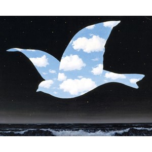 Puzzle Michele Wilson (W555-24) - "Magritte" - 24 Teile Puzzle