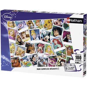 Nathan (86737) - "Disney" - 100 Teile Puzzle