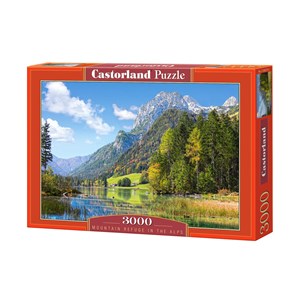 Castorland (C-300273) - "Versteck in den Alpen" - 3000 Teile Puzzle