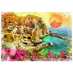 Grafika (T-00216) - "Italien" - 1000 Teile Puzzle