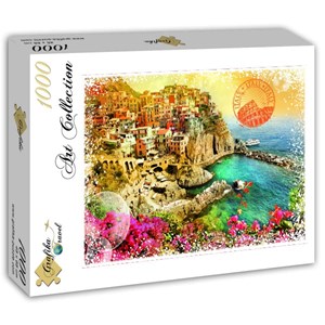 Grafika (T-00216) - "Italien" - 1000 Teile Puzzle