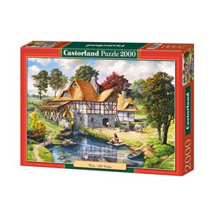 Castorland (C-200498) - "Die Wassermühle" - 2000 Teile Puzzle