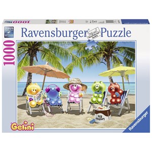 Ravensburger (19701) - "Gelinis im Sommerurlaub" - 1000 Teile Puzzle