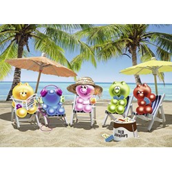 Ravensburger (19701) - "Gelinis im Sommerurlaub" - 1000 Teile Puzzle