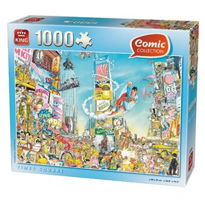 King International (05089) - "Times Square" - 1000 Teile Puzzle