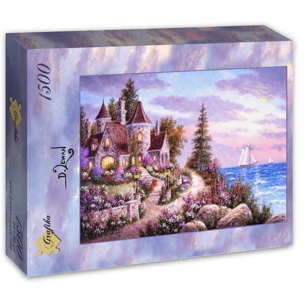 Grafika (T-00515) - Dennis Lewan: "Belle d'Amour" - 1500 Teile Puzzle